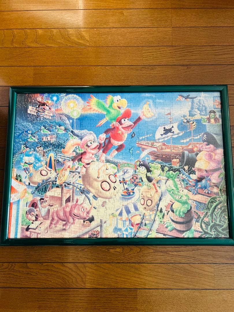 任天堂ドンキーコング ジグソーパズル フレーム付き