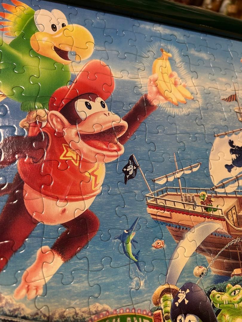 任天堂ドンキーコング ジグソーパズル フレーム付き