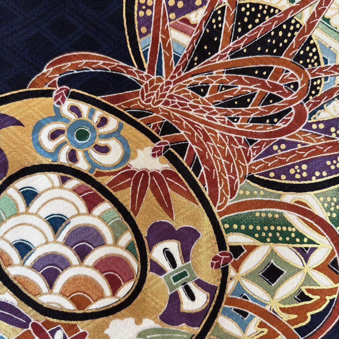 No.3 正絹　男の子お祝い着　のしめ　七五三