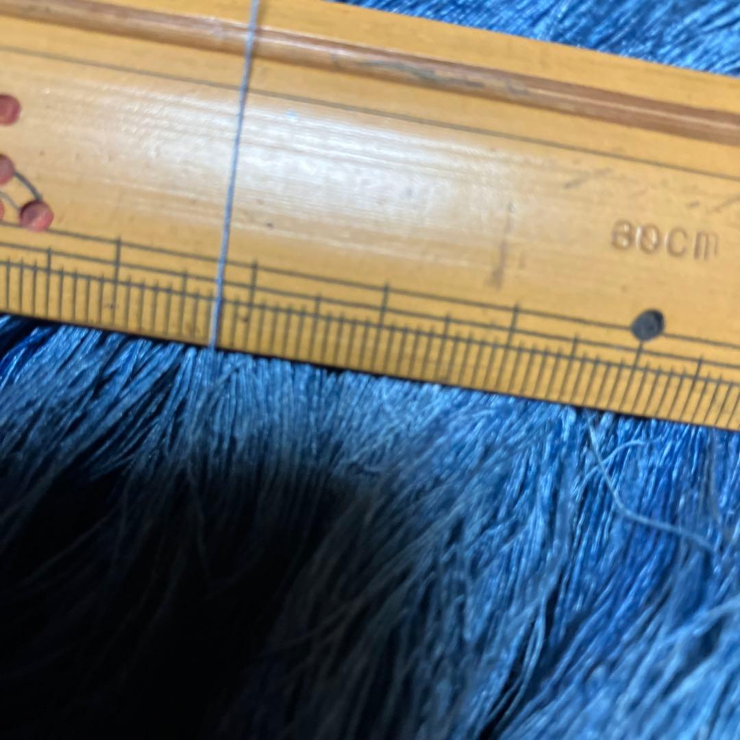 9.藍染絹糸　経糸　2kg