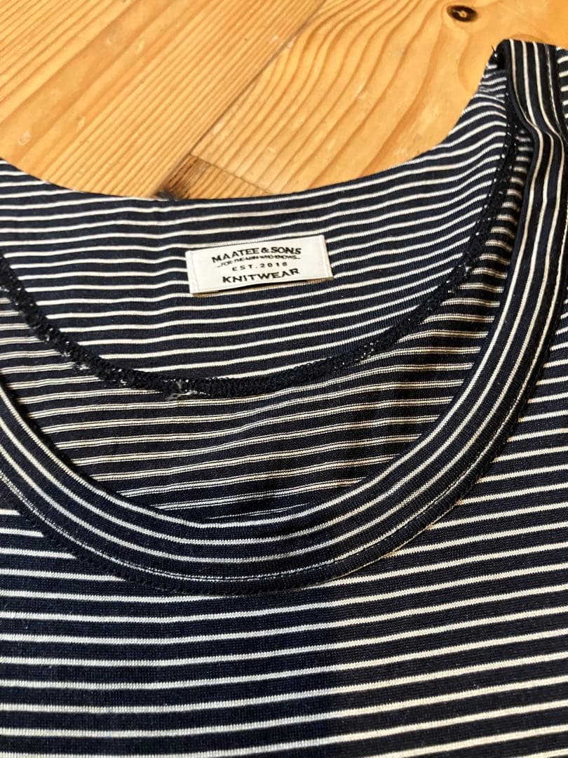 【MAATEE&SONS】 Silk 天竺 Tank Top 2