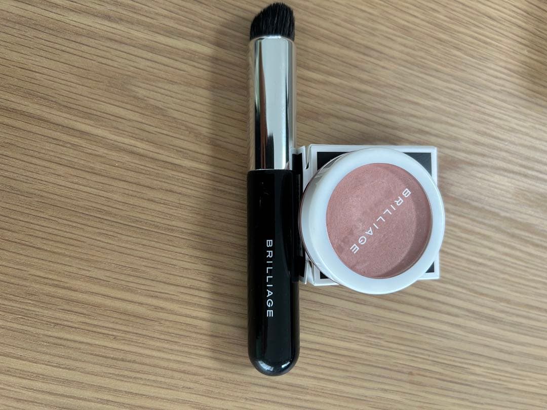 ⭐︎ブリリアージュ⭐︎新品コンシーラーチーク01➕中古コンシーラーチーク01➕ブラシ