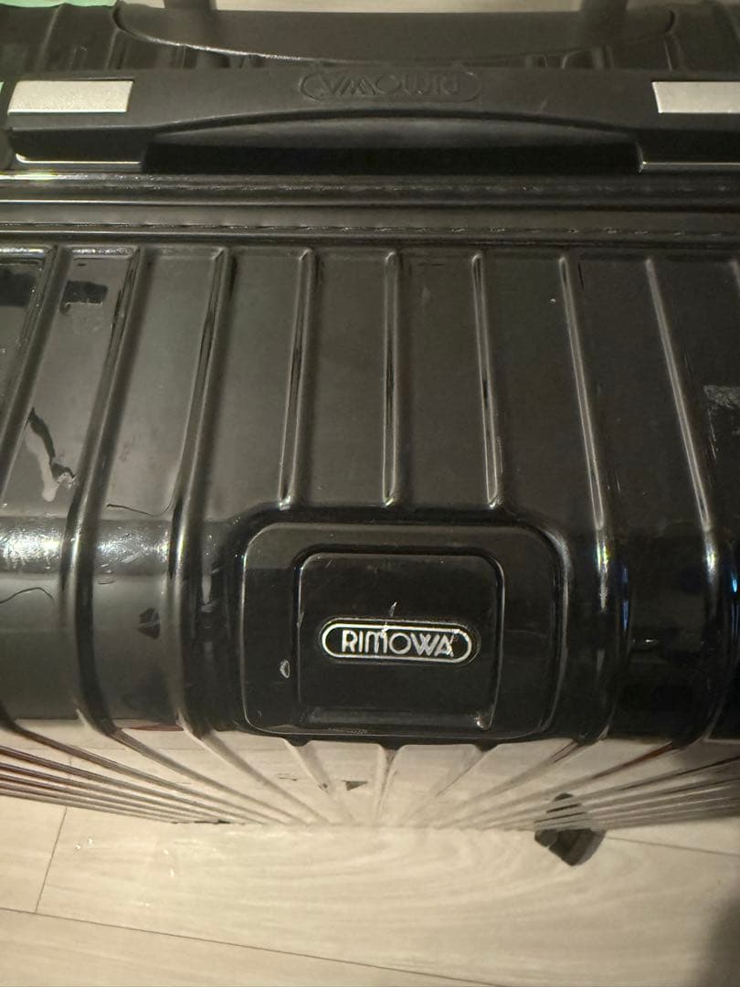 RIMOWA ESSENTIAL チェックインL 85Lブラック キャリーケース