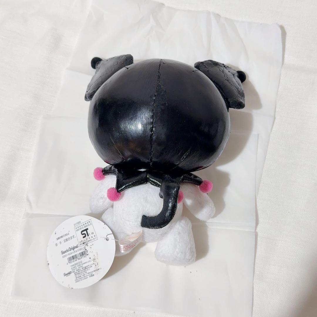 サンリオ　クロミ　PUレザー　レトロ　ぬいぐるみ