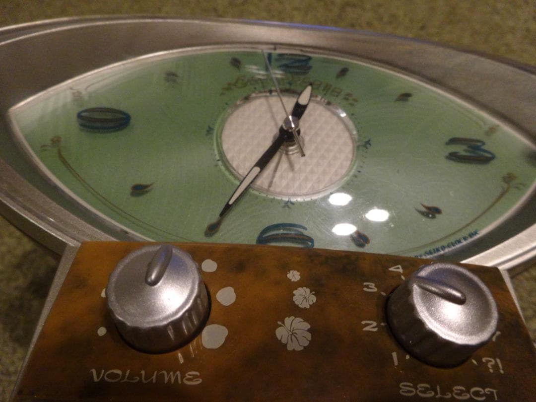 セイコー　カリビアーナ　目覚まし時計　QM731B　廃盤