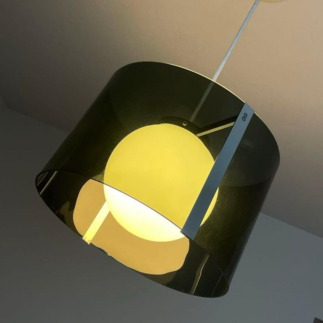 70s ペンダントランプ ミッドセンチュリー アメリカ製 天井照明