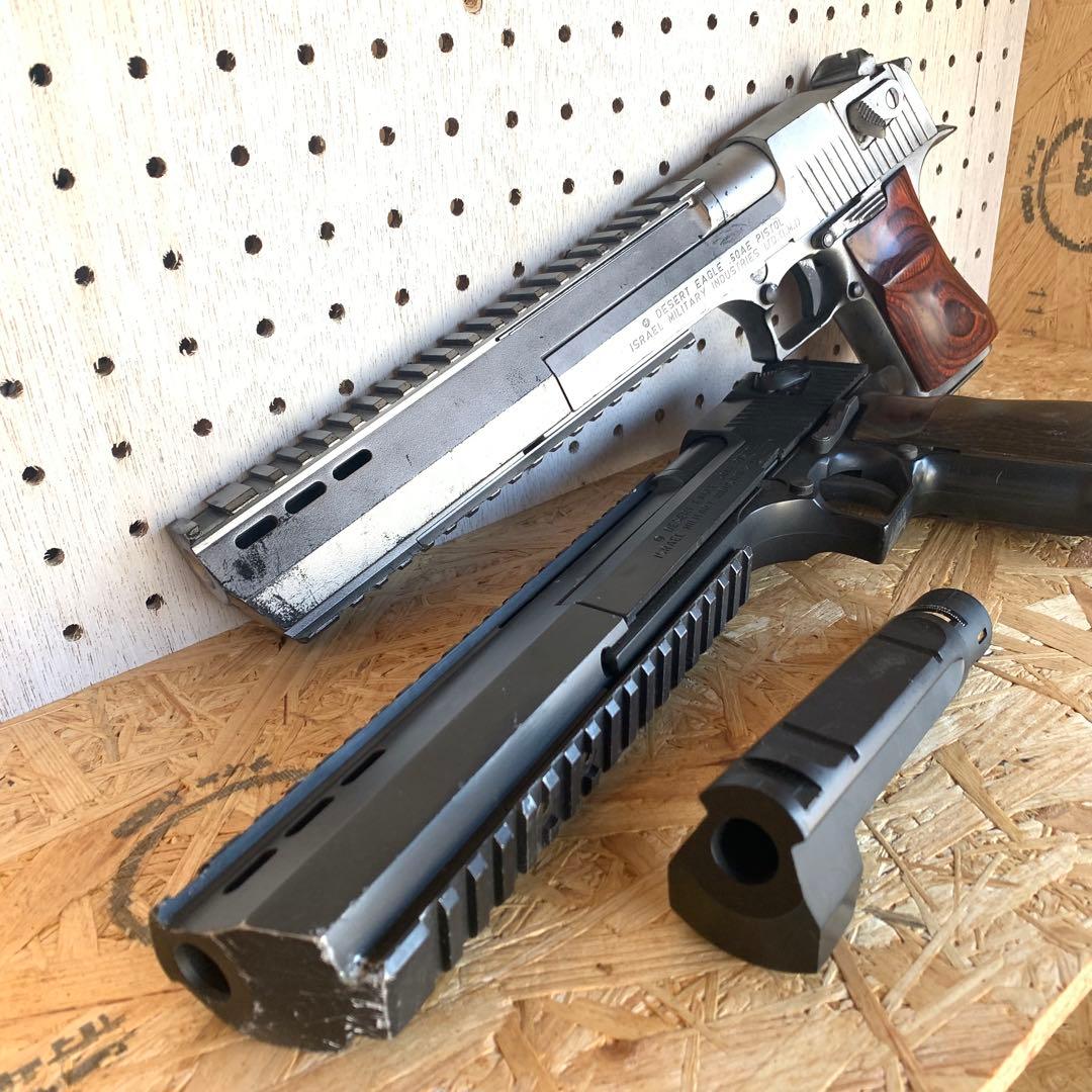 デザートイーグル アウターバレル 10inch２丁拳銃セット　東京マルイ