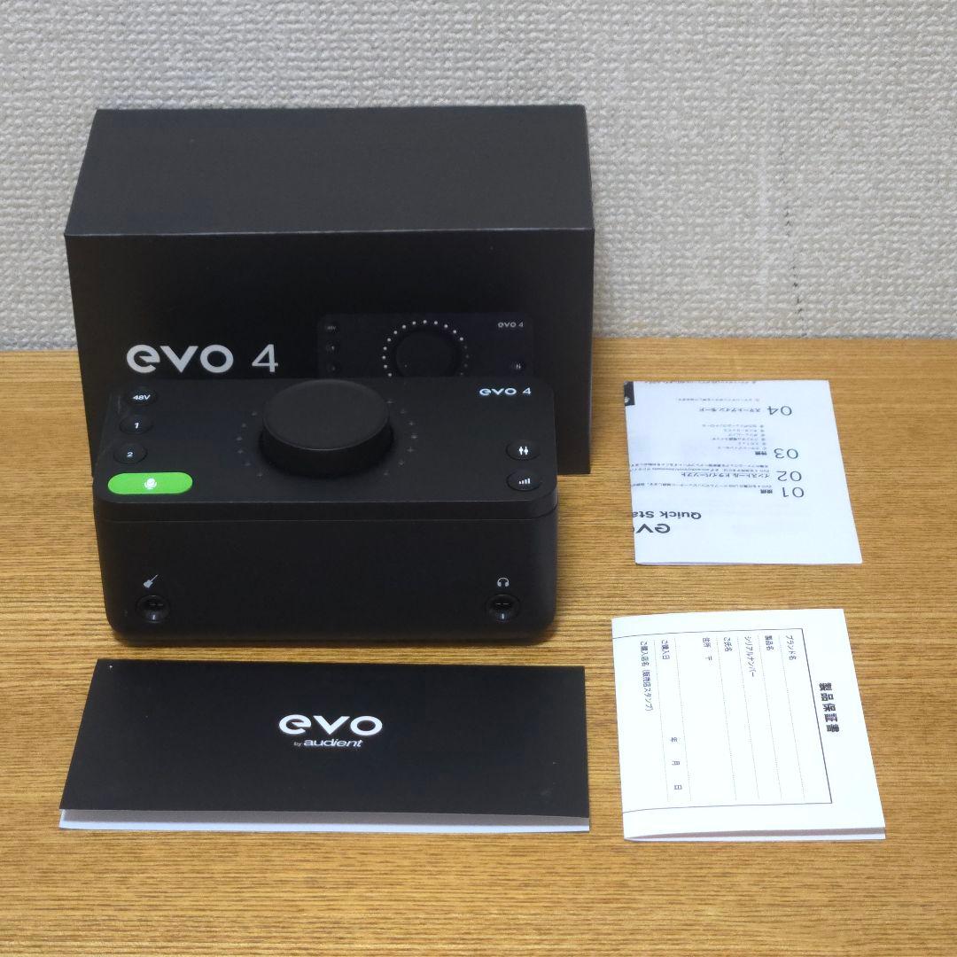 Audient EVO4 オーディオ インターフェース