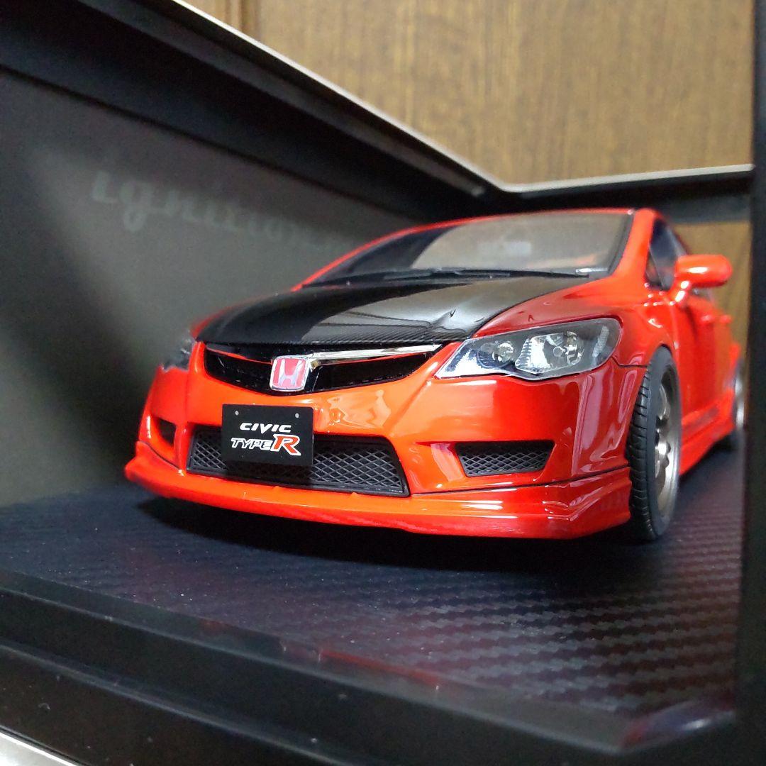 ホンダ シビック FD2 タイプR レッド 1/18 イグニッションモデル