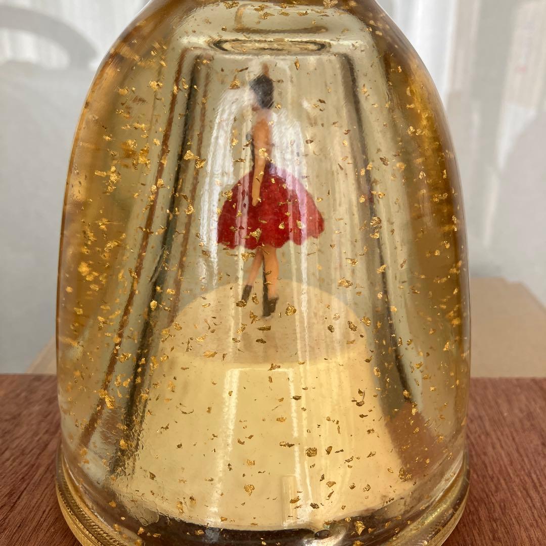 ま*。様 【超希少】BOLS ボルス バレリーナ リキュール 金箔スノードーム