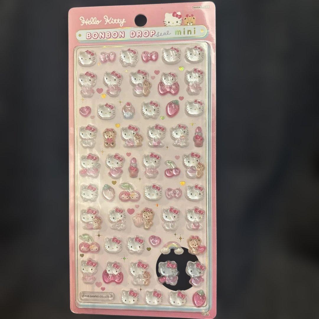 【正規品】ボンボンドロップシールミニ　サンリオ　8種