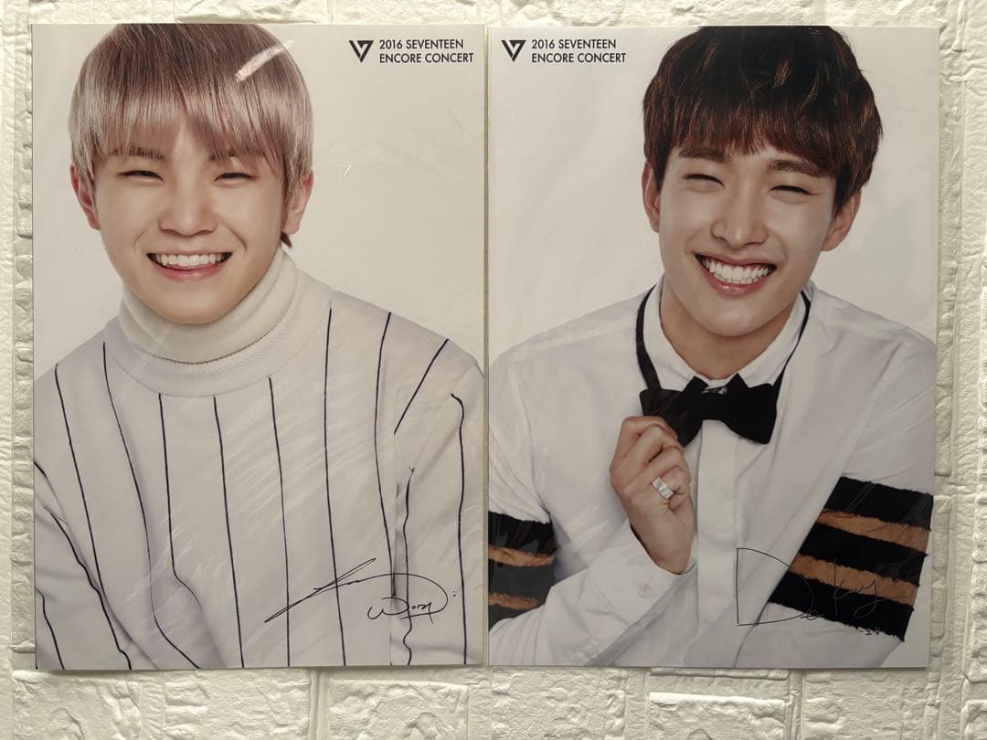 2016 SEVENTEEN アンコン A4フォトセット　全員セット