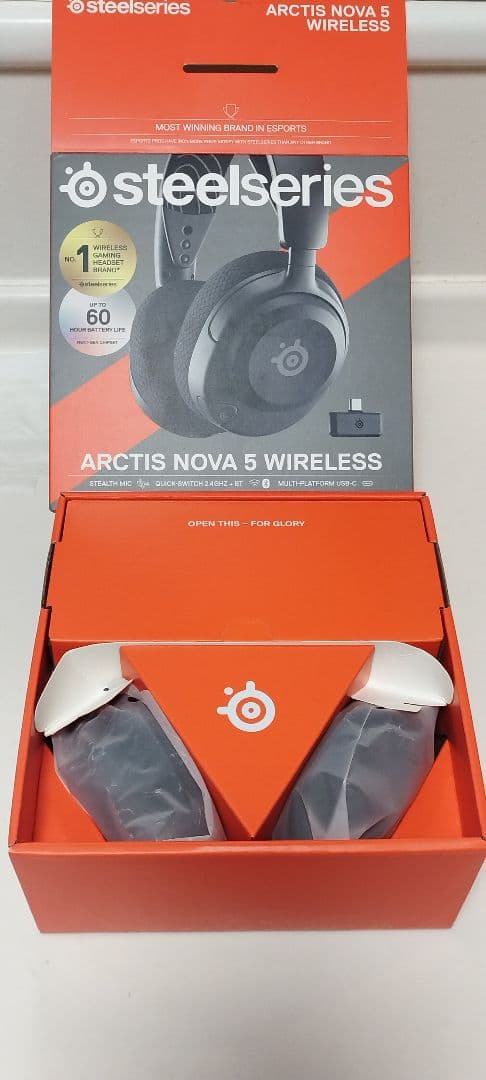 【美品】SteelSeries Arctis Nova 5 Wireless