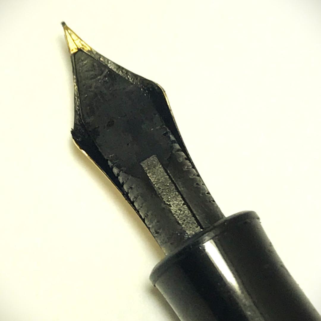 【筆記未確認】プラチナ　万年筆　センチュリー　♯3776　  14K　インク切れ