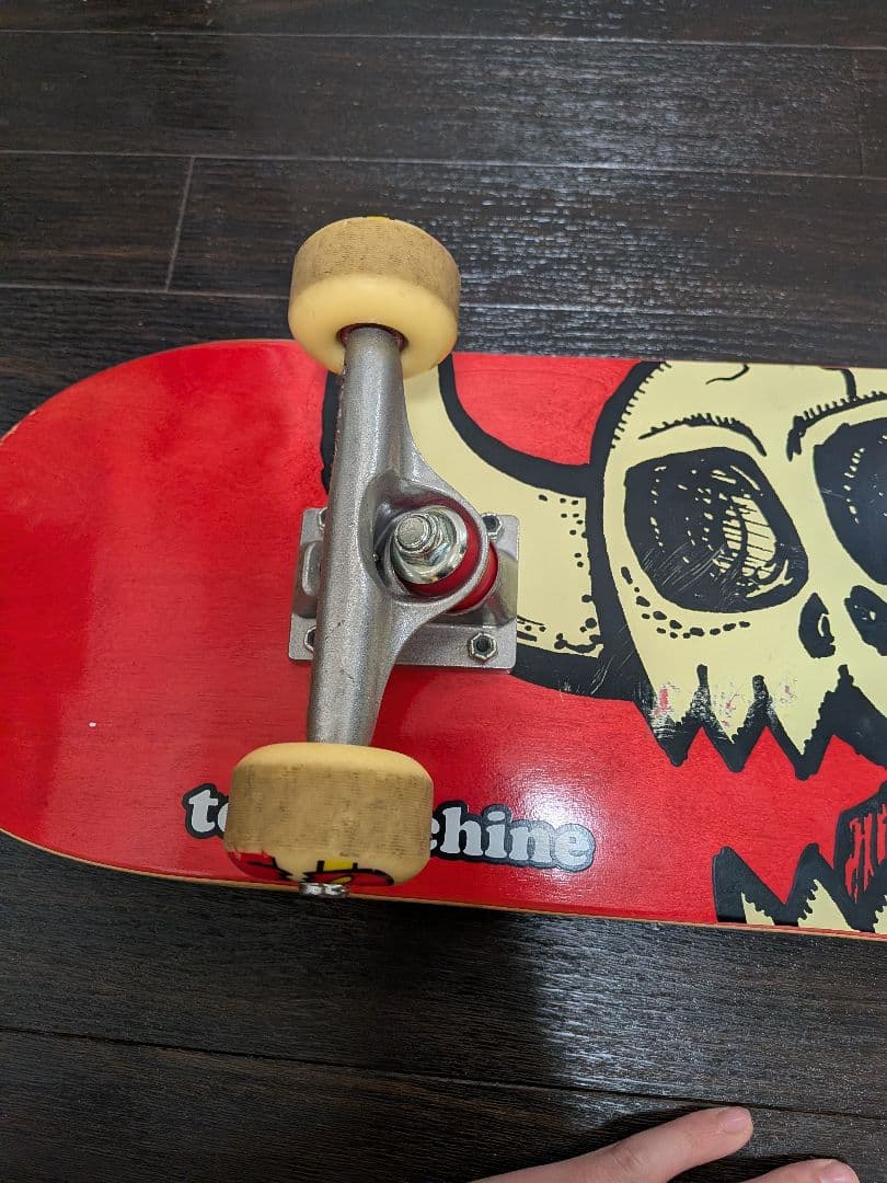スカルデザイン スケートボード コンプリート