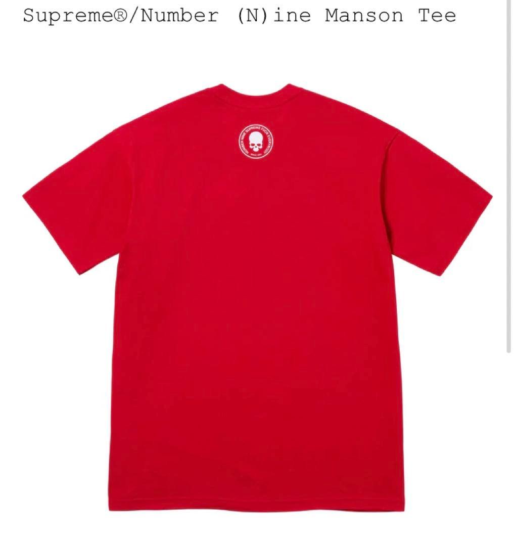Supreme Manson Tee シュプリーム　ナンバーナイン　マンソンT