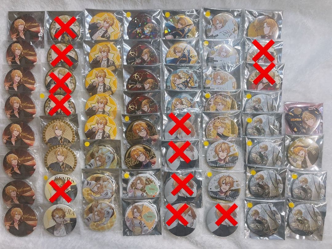 浦島坂田船 グッズ 缶バッジ まとめ