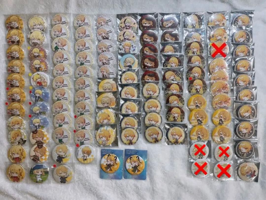 浦島坂田船 グッズ 缶バッジ まとめ