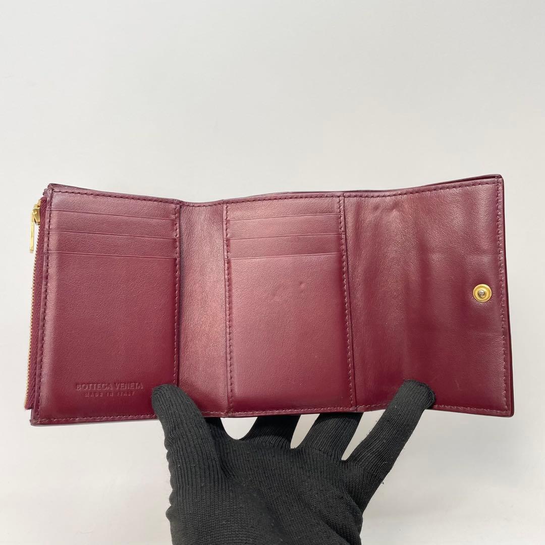 3009 ボッテガヴェネタ 三つ折り財布 カセット コンパクトウォレット マキシ