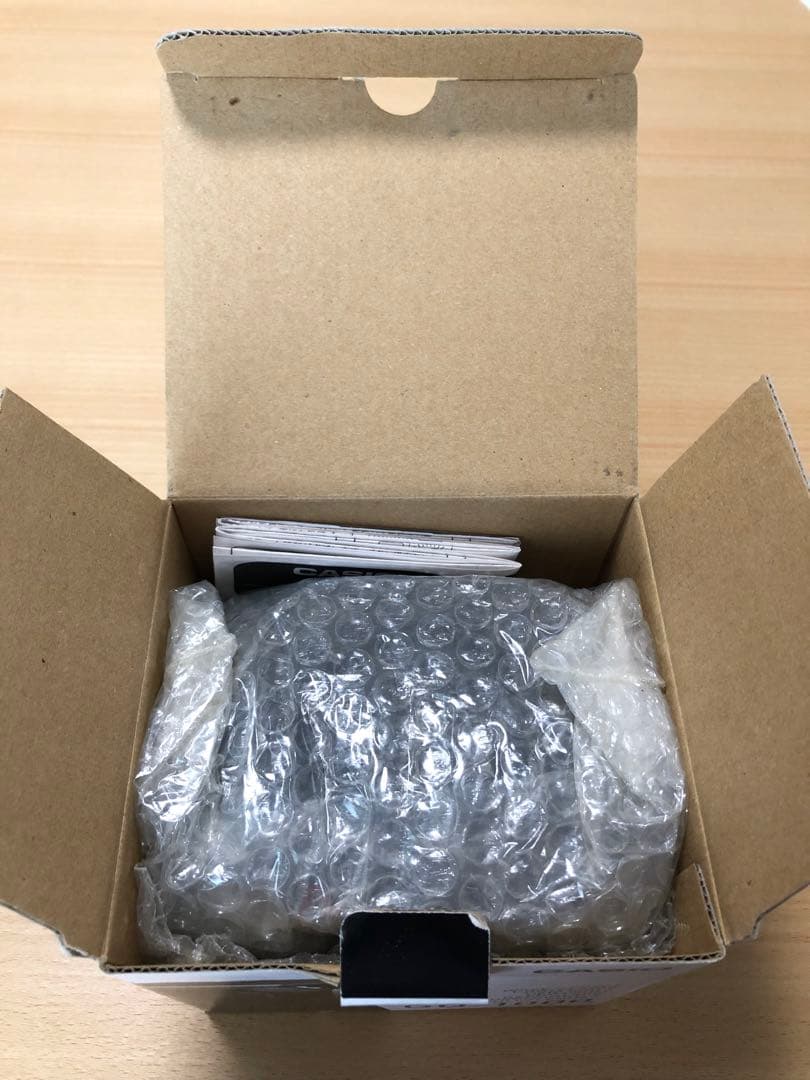 レア【新品・未使用】CASIO GQ-1000 電波時計 箱＆説明書付