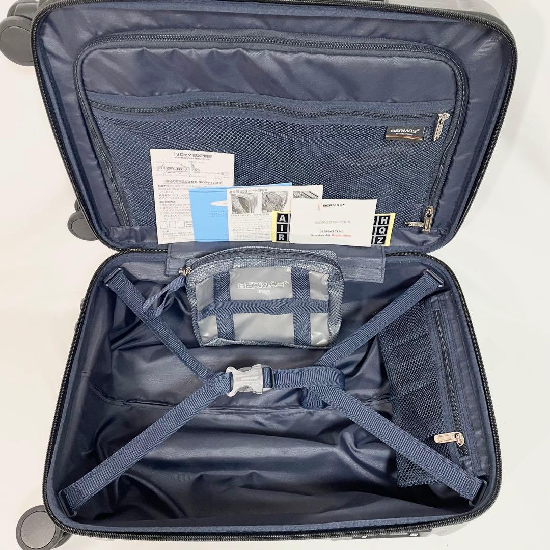 【良品】BERMASバーマス　スーツケース 34L キャリーケース　機内持ち込み