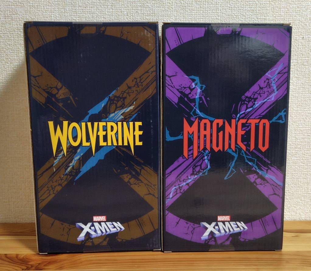 Happyくじ X-MEN SP賞 ウルヴァリン ラスト賞 マグニートー 2個