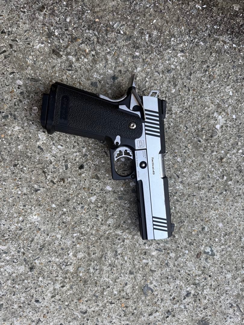 OPS Tactical モデルガン シルバー/ブラック