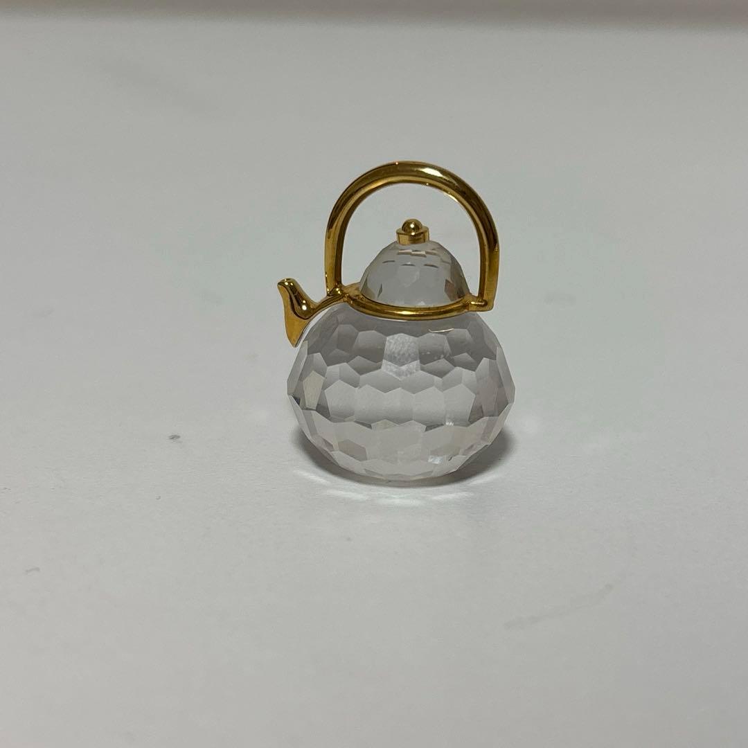 スワロフスキー　ティーセット　クリスタルメモリーズ　置物