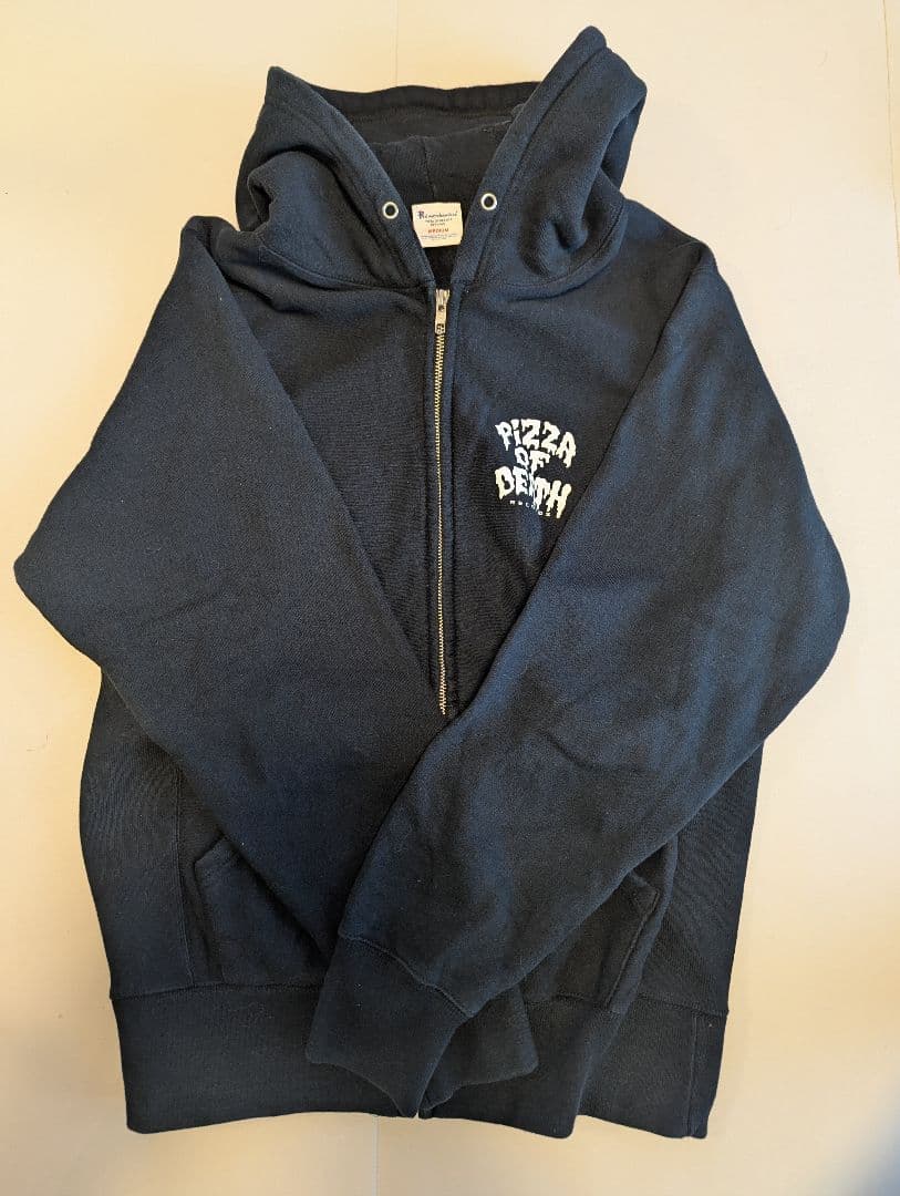 【M】PIZZA OF DEATH ジップアップフーディ