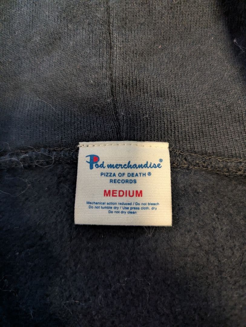 【M】PIZZA OF DEATH ジップアップフーディ