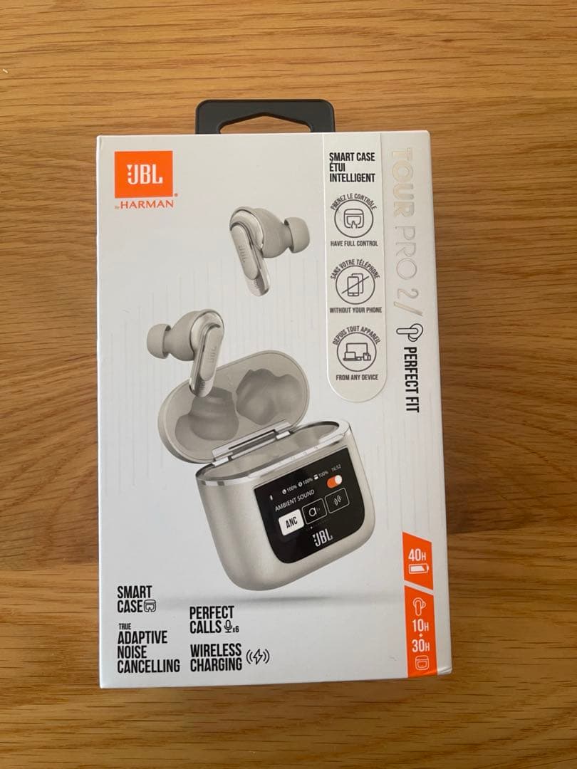 JBL tour pro2　イヤホン　箱あり　付属品あり　ノイズキャンセリング