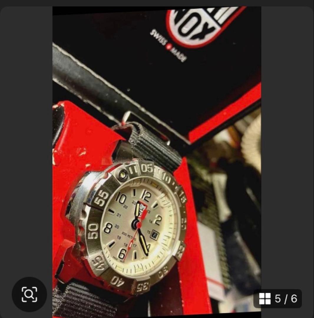 極美品luminox ref3257-1gp 3250シリーズ