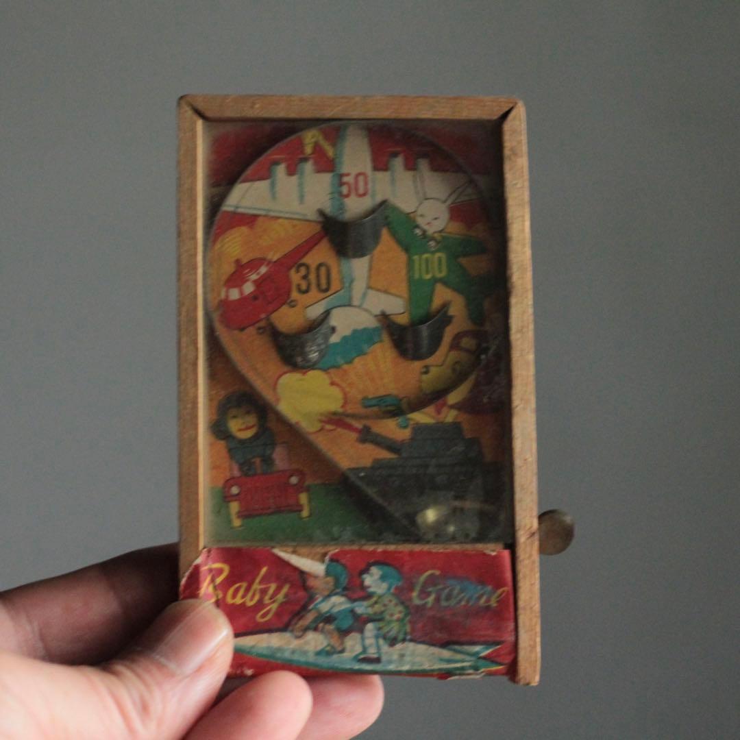 Baby Game 昭和レトロ 当時モノ パチンコゲーム 古道具 アンティーク