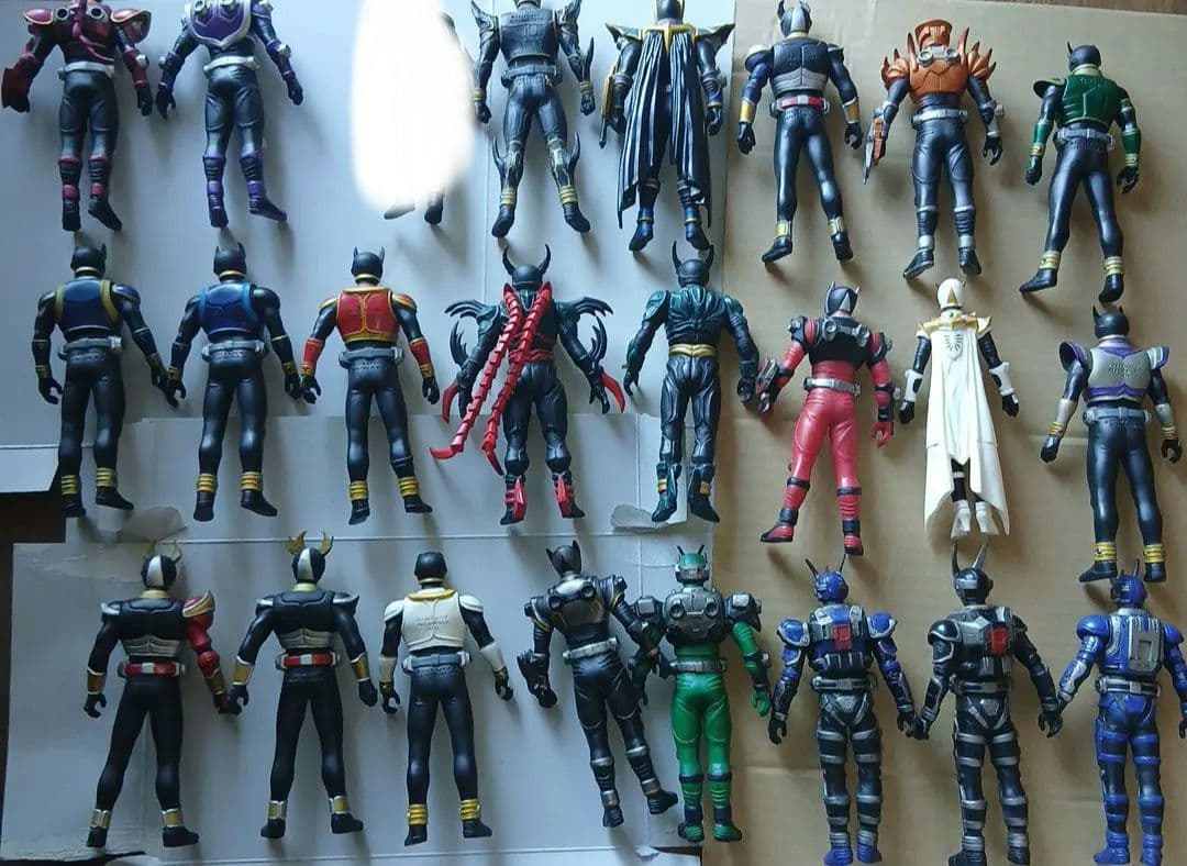 仮面ライダー クウガ 龍騎 アギト ソフビ フィギュア 23体セット 平成