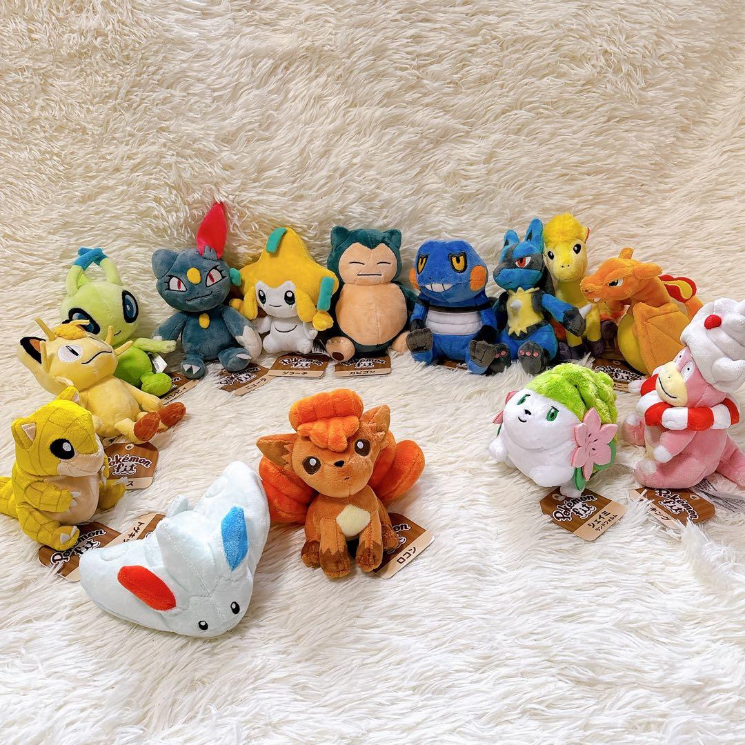 ポケモンfit フィット　ぬいぐるみ　まとめ売り14個セット