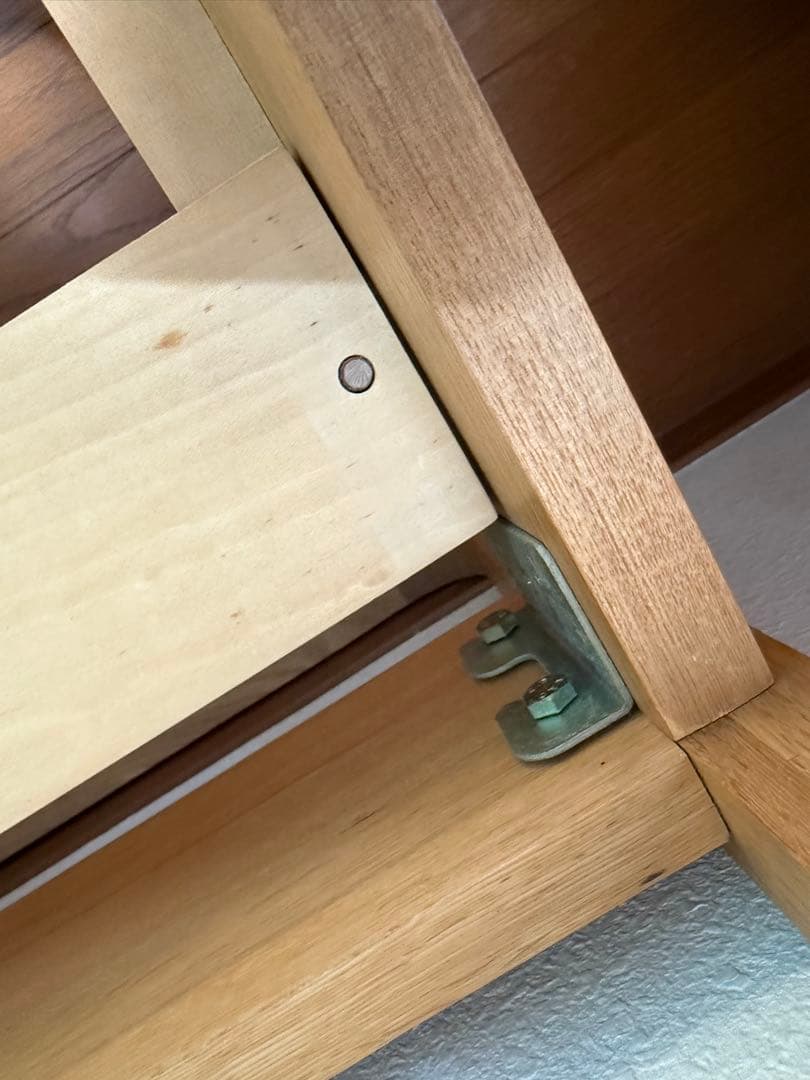 木製シングルベッドフレーム ACTUS 2台