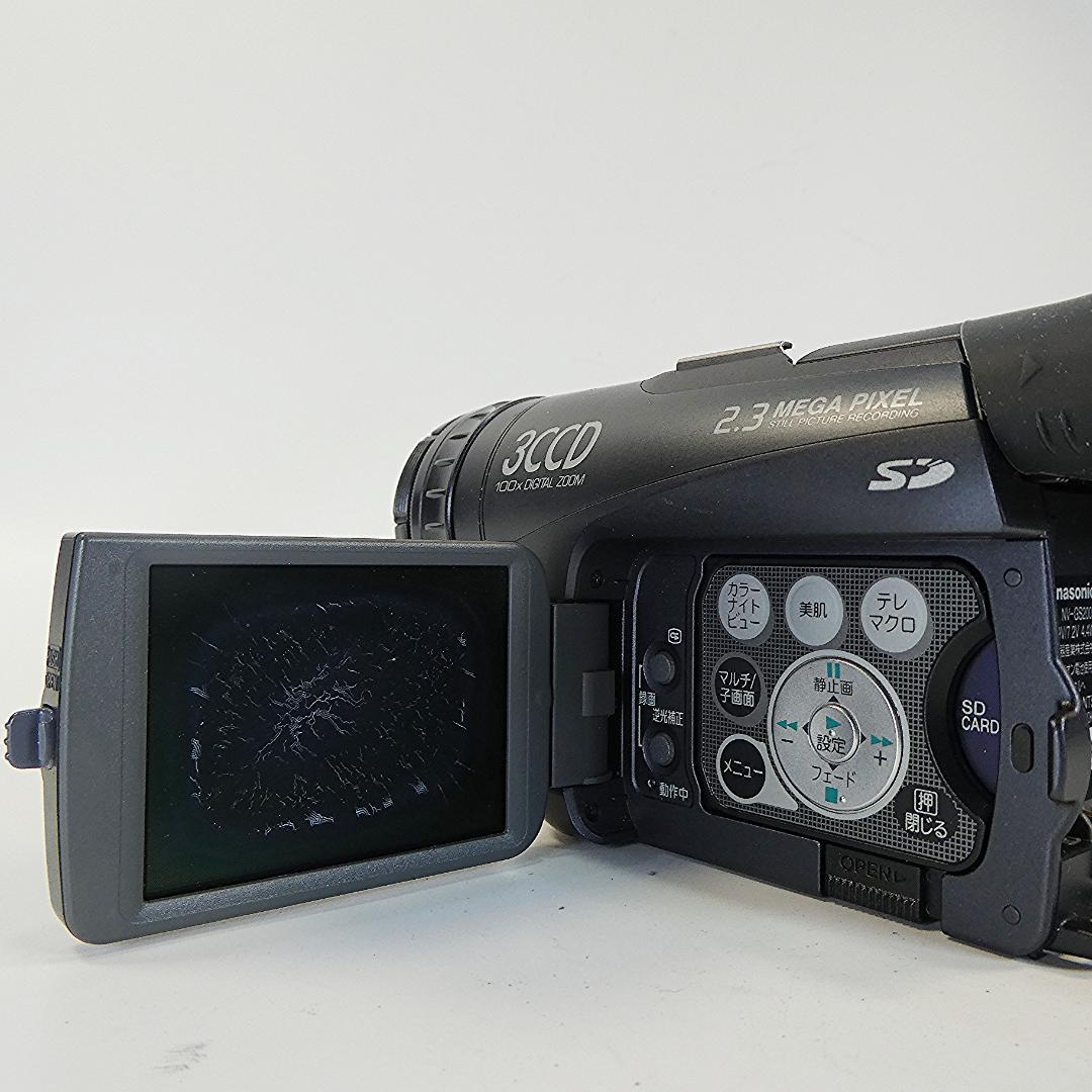 動作良好 パナソニック NV-GS200 MiniDVビデオカメラDVD化に最適