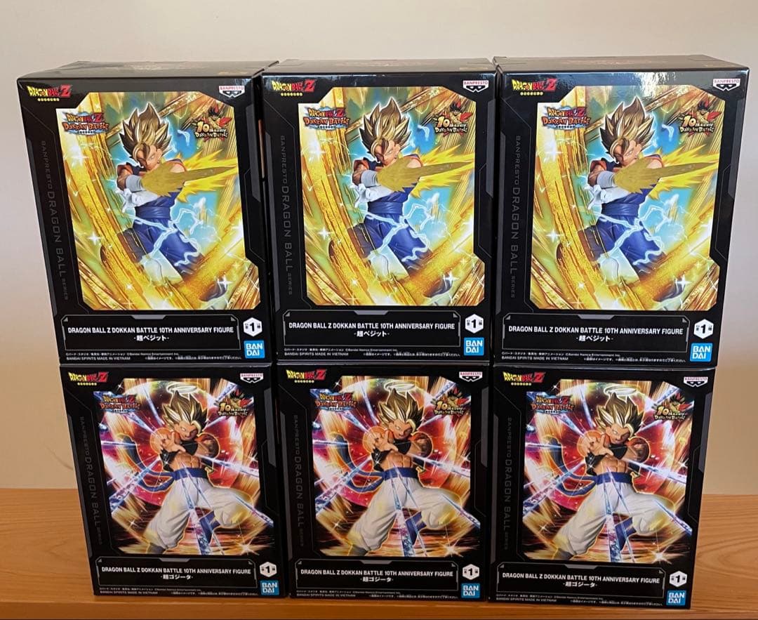 ドラゴンボールZ ドッカンバトル 超ゴジータ 超ベジット フィギュア