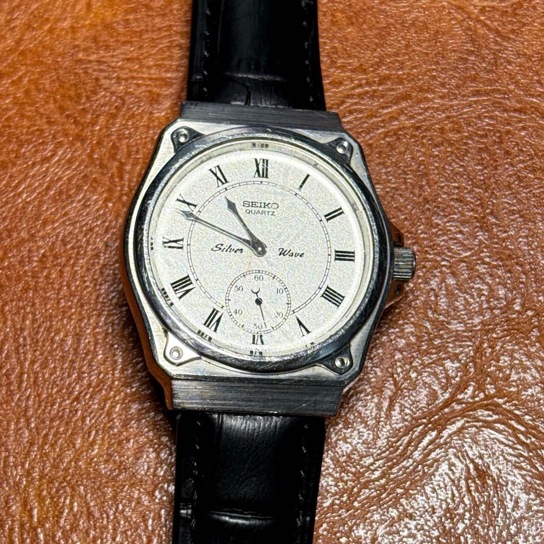 A25 伝説級 稼動品SEIKO silver wave 80年代ヴィンテージ
