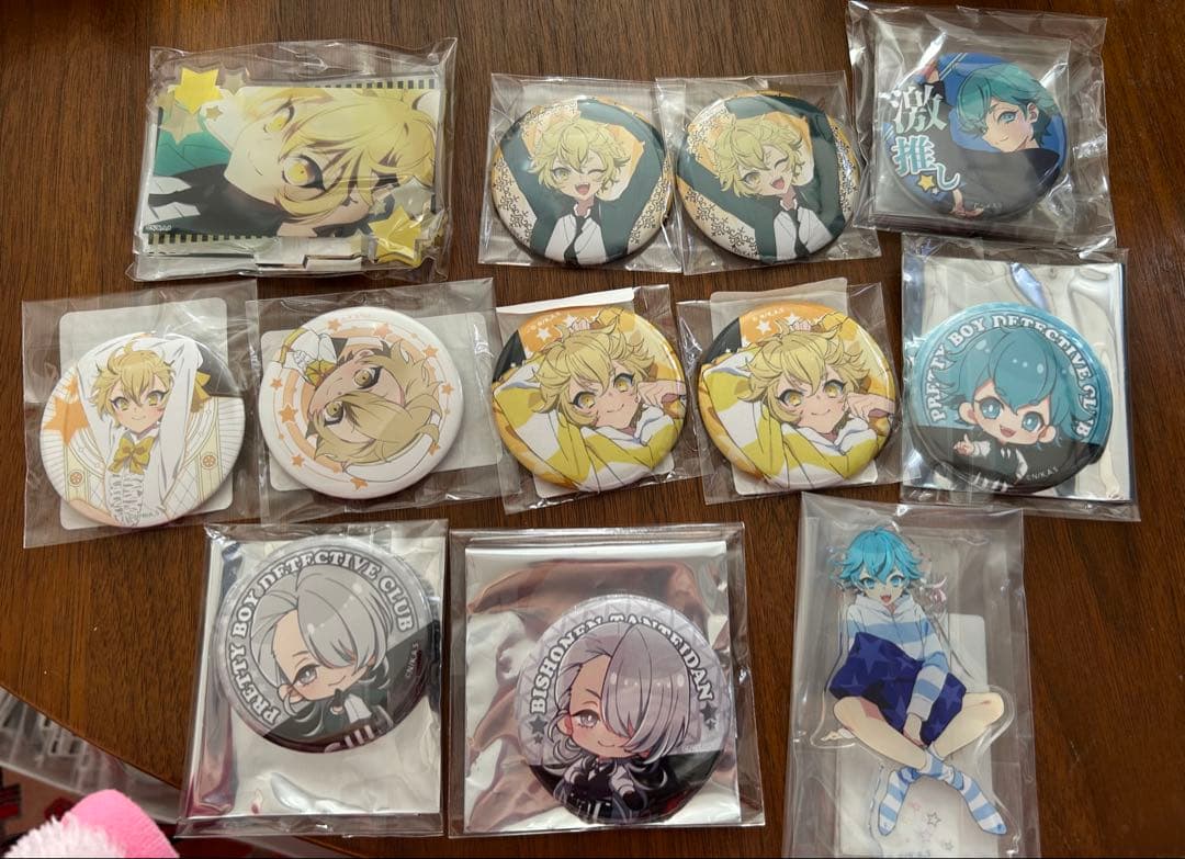 美少年探偵団 缶バッジ・アクキー•アクスタ•栞セット