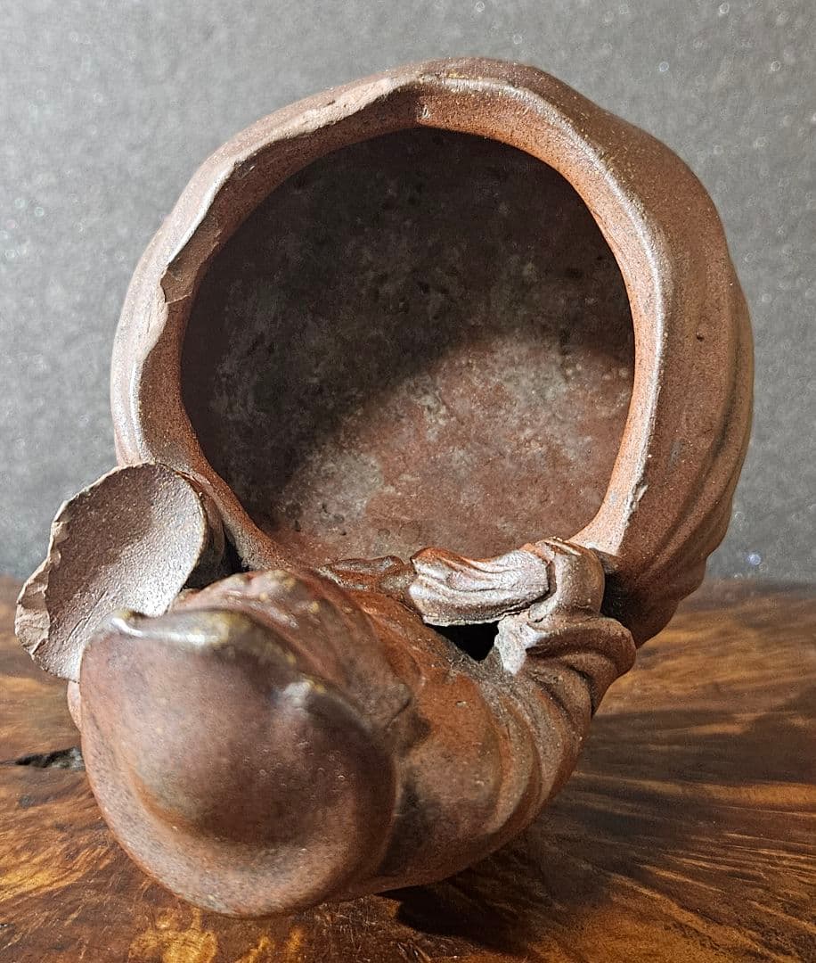 【専用ページ　2点　テコチチ様】明治時代　古備前　七福神　大黒　大黒様 小物入