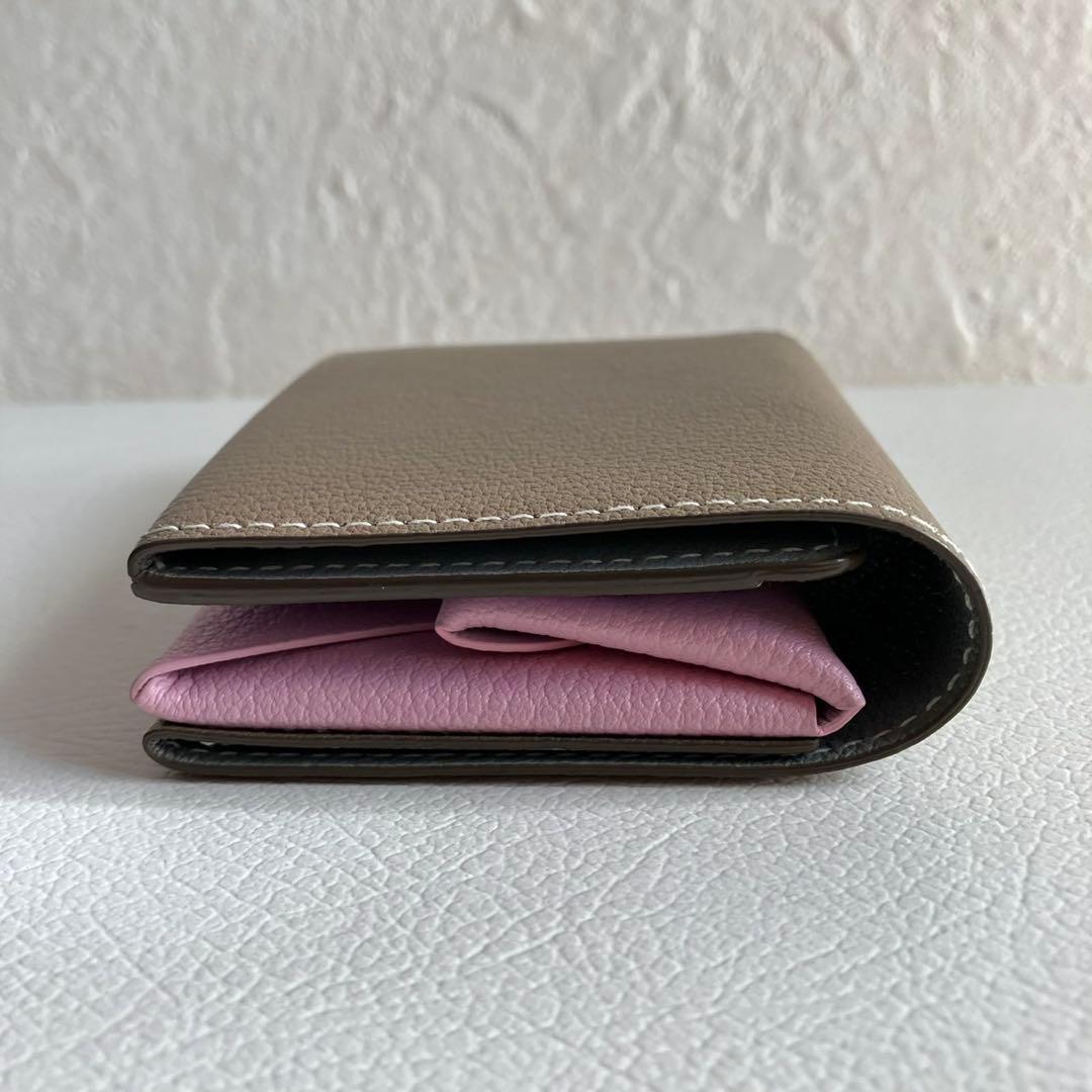 MOLINI モリニ Bifold Compact Wallet 折り財布トープ
