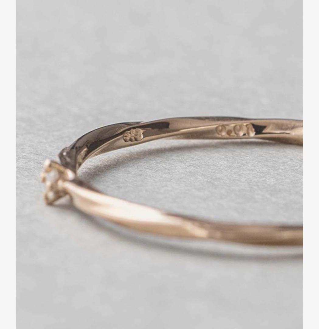 ete ゴールド シンプルリング