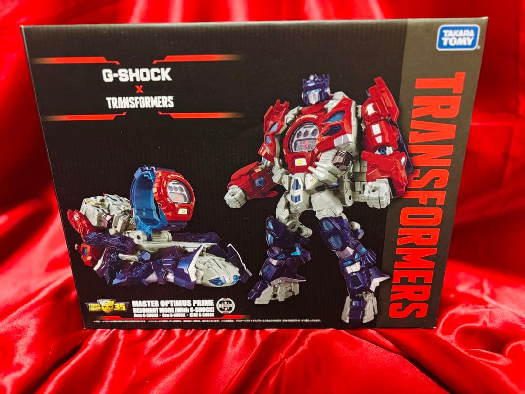 G-SHOCK x TRANSFORMERS マスターオプティマスプライム
