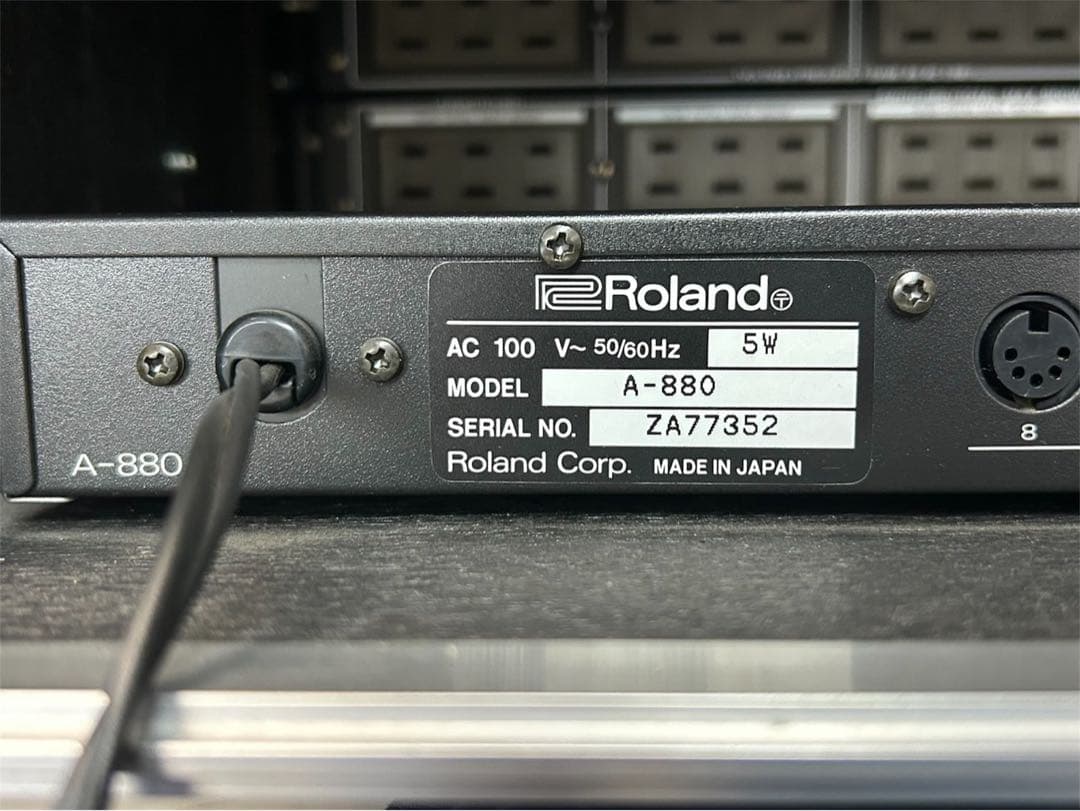 DTM・DAW TEAC AV-P25 Roland A-880