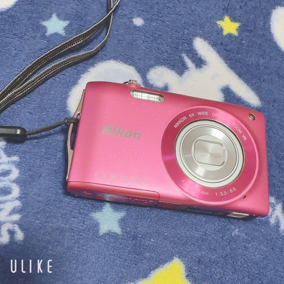 Nikon COOLPIX S3300 ピンク 動作未確認