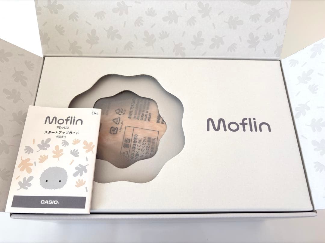 【美品】Moflin モフリン CASIO AIペット ペットロボット ゴールド