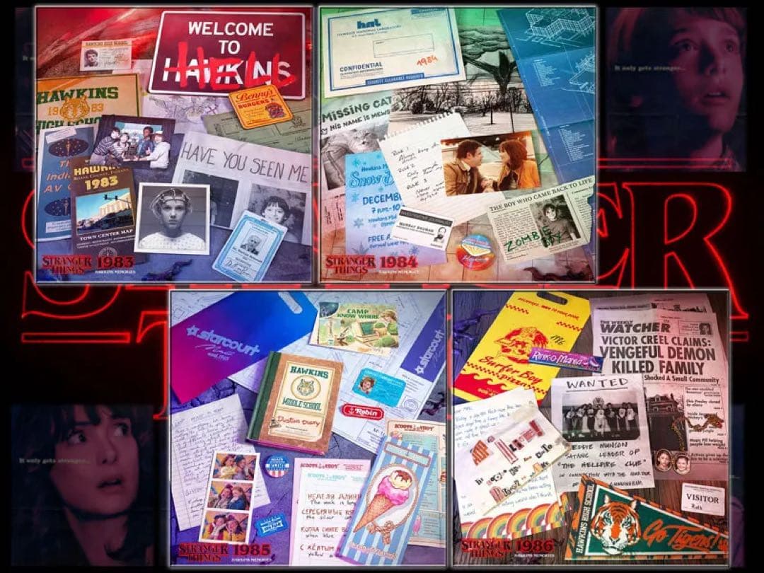 ストレンジャー・シングス 未知の世界　ホーキンスの記憶　ヴェクナの呪い　キット