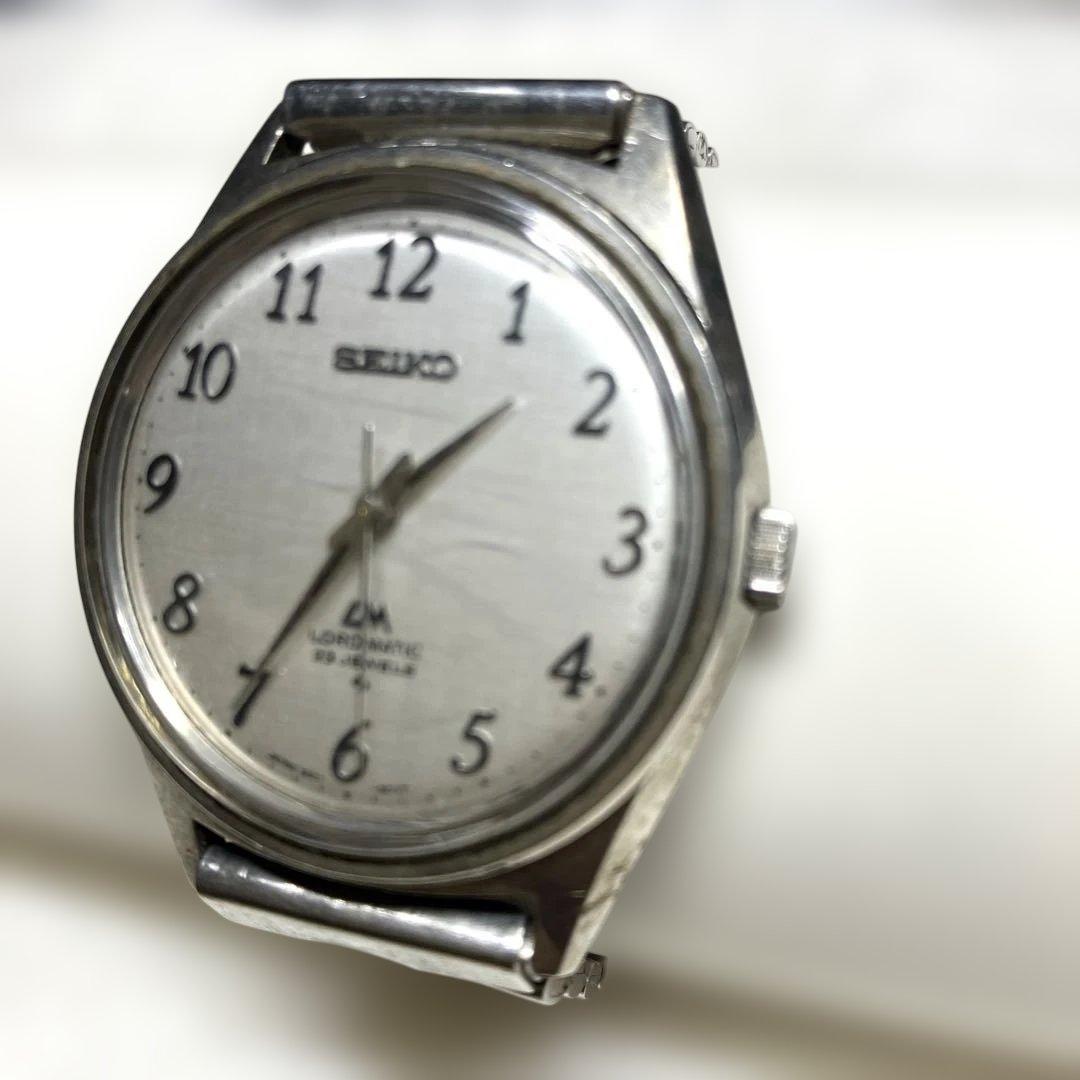 SEIKO セイコー ロードマチック 自動巻き　絹目文字盤 腕時計