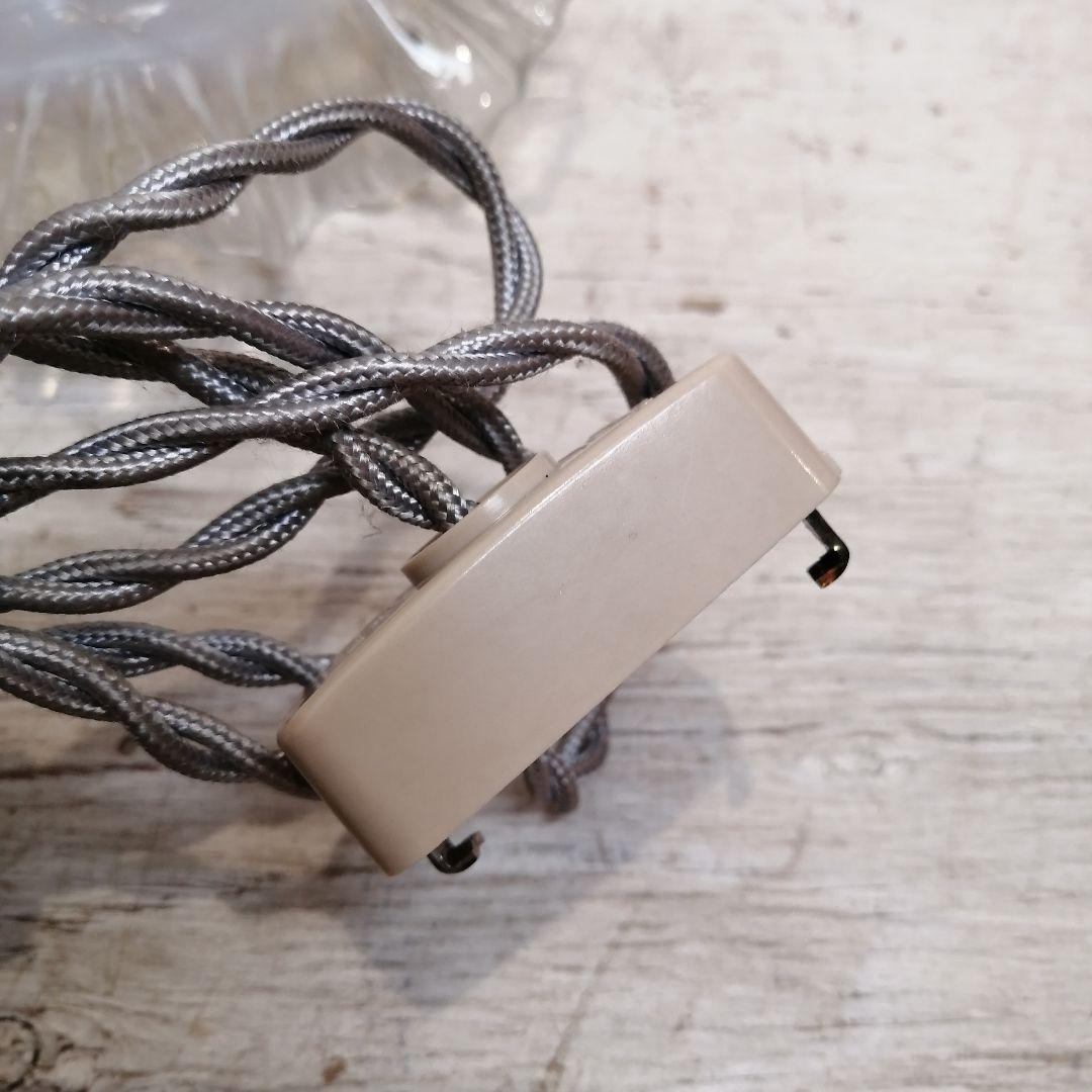 【希少】 ガラス製 ランプシェード フレンチ アンティーク オパールセント